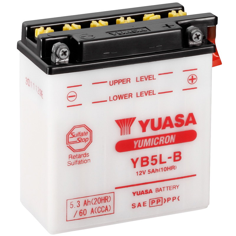 0605341Y Batería Yuasa YB5L-B Combipack Convencional - Imagen 1