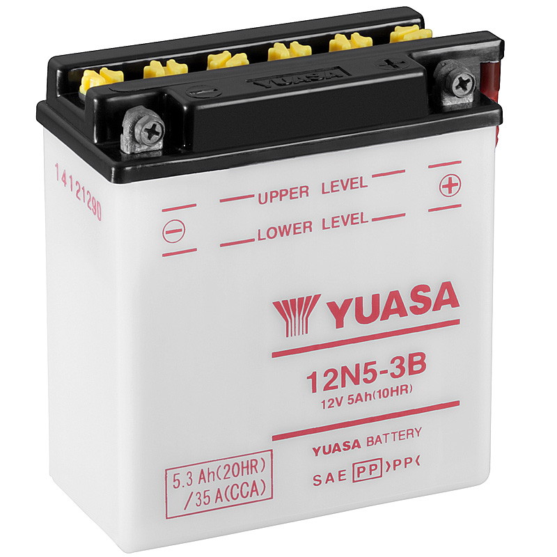 0605531Y Batería Yuasa 12N5-3B Combipack Convencional - Imagen 1