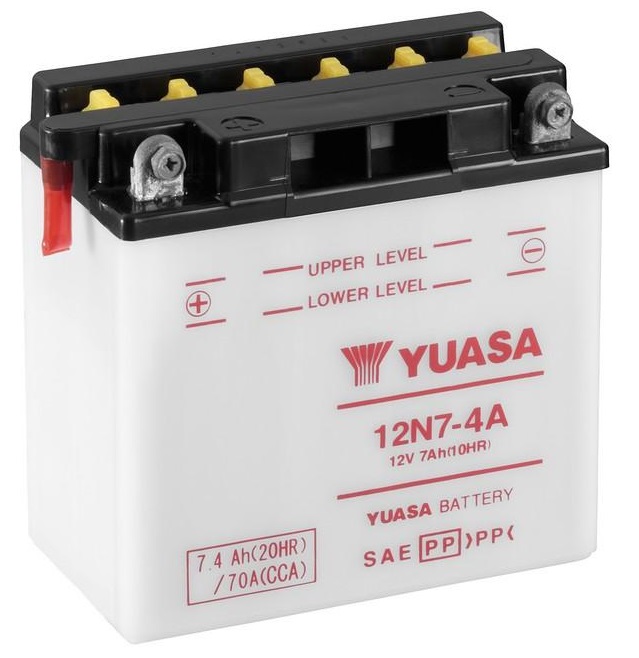 0607331Y Batería Yuasa 12N7-4A Combipack Convencional - Imagen 1