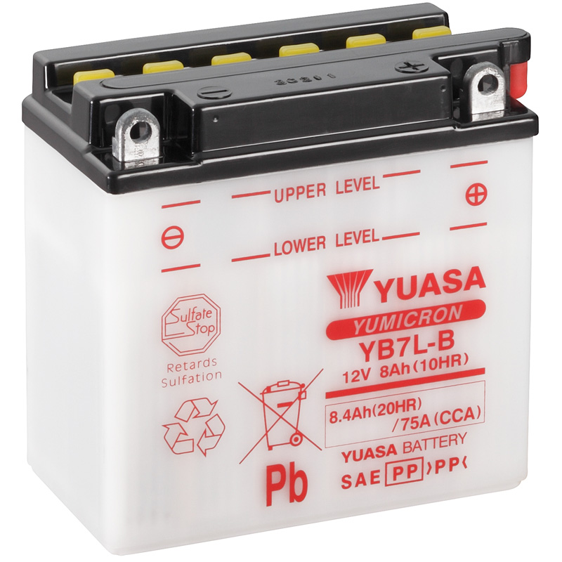 0607371Y Batería Yuasa YB7L-B Combipack Convencional - Imagen 1
