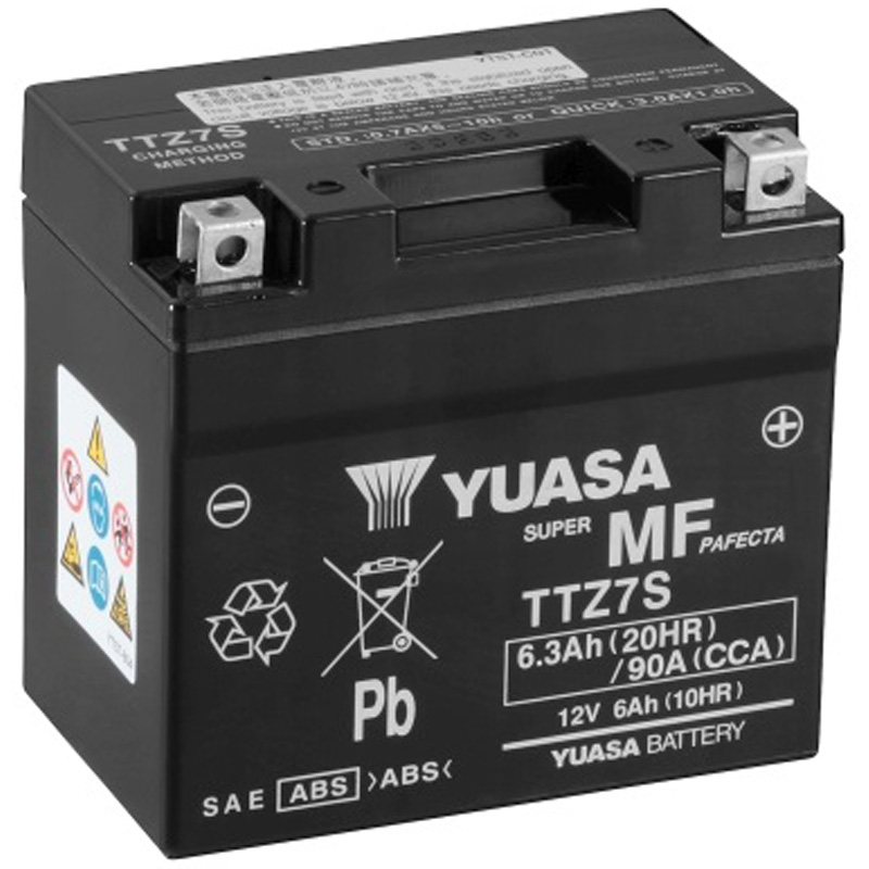 0607821Y Batería Yuasa TTZ7S Sin Mantenimiento - Imagen 1