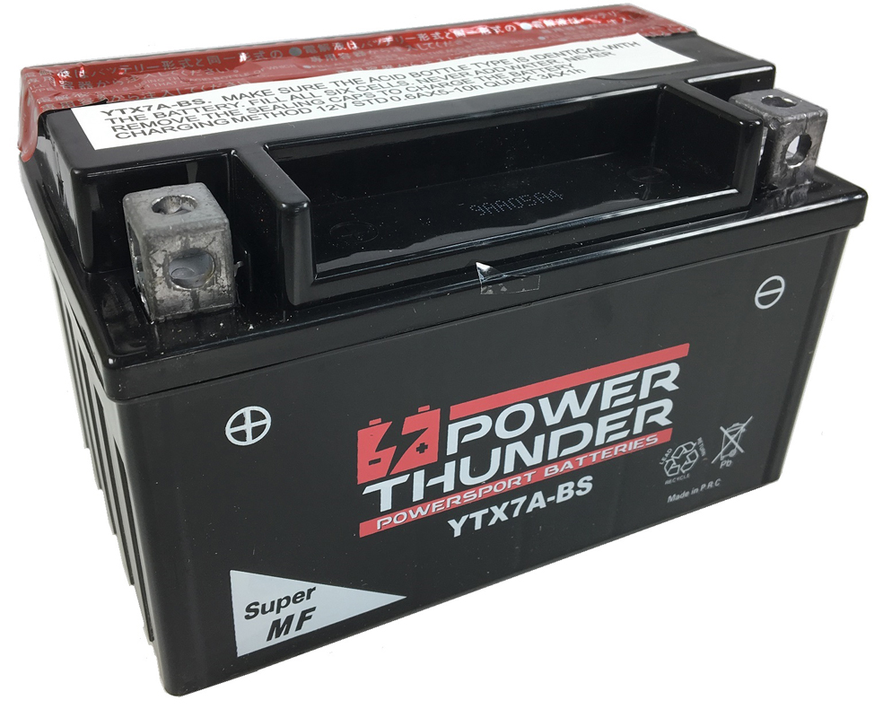 0607941P Batería Power Thunder CTX7A-BS Sin Mantenimiento - Imagen 1