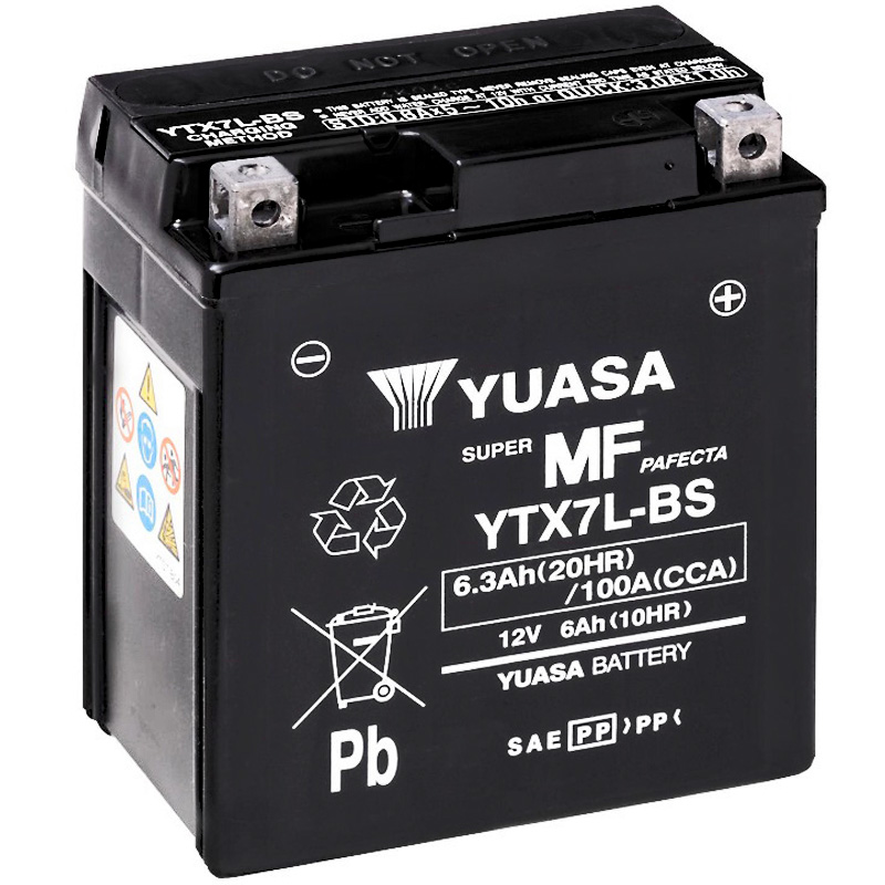 0607951Y Batería Yuasa YTX7L-BS Sin Mantenimiento - Imagen 1