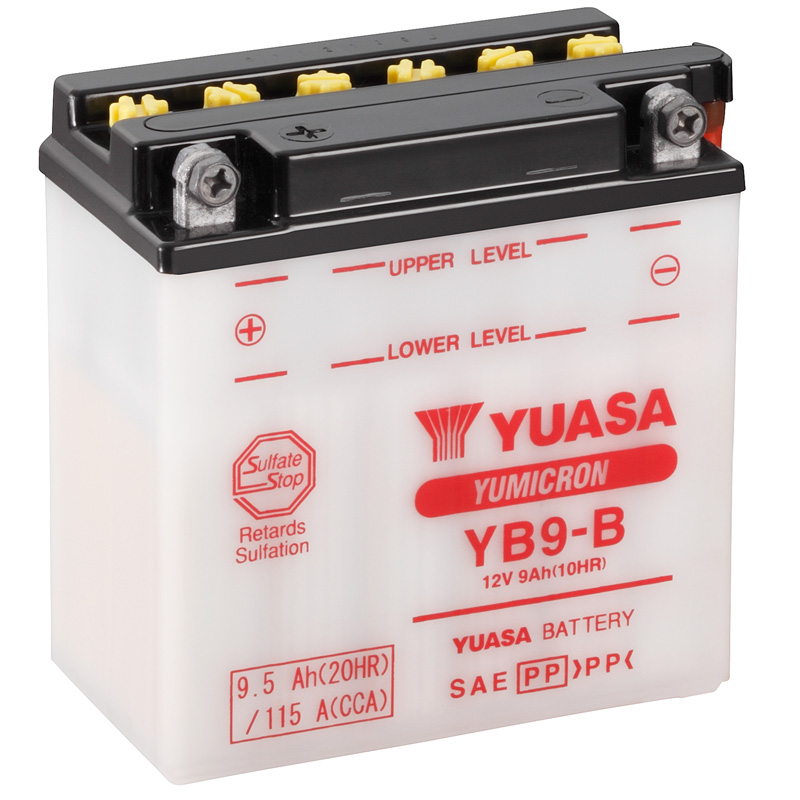 0609351Y Batería Yuasa YB9-B Combipack Convencional - Imagen 1