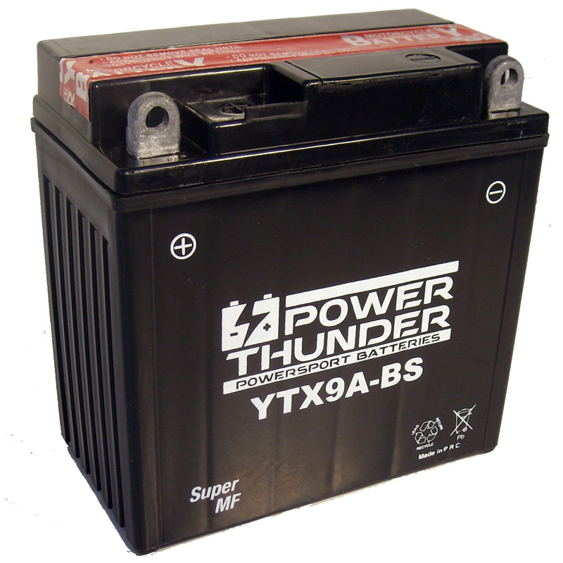0609941P Batería Power Thunder CTX9A-BS Sin Mantenimiento - Imagen 1