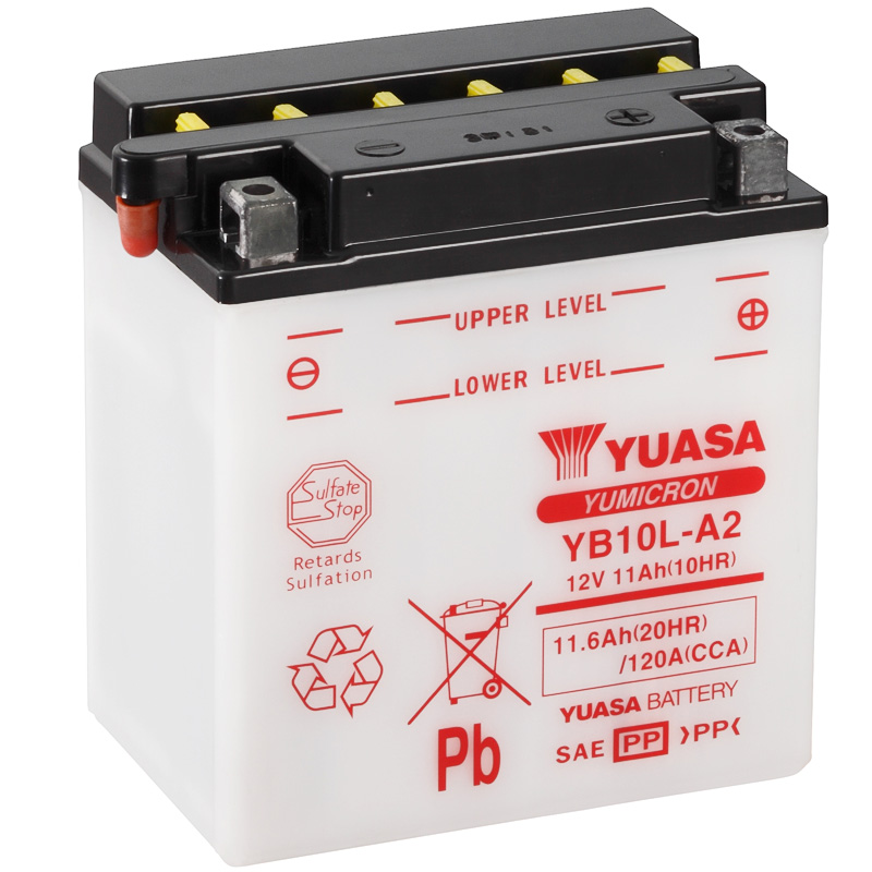 0610321Y Batería Yuasa YB10L-A2 Combipack Convencional - Imagen 1