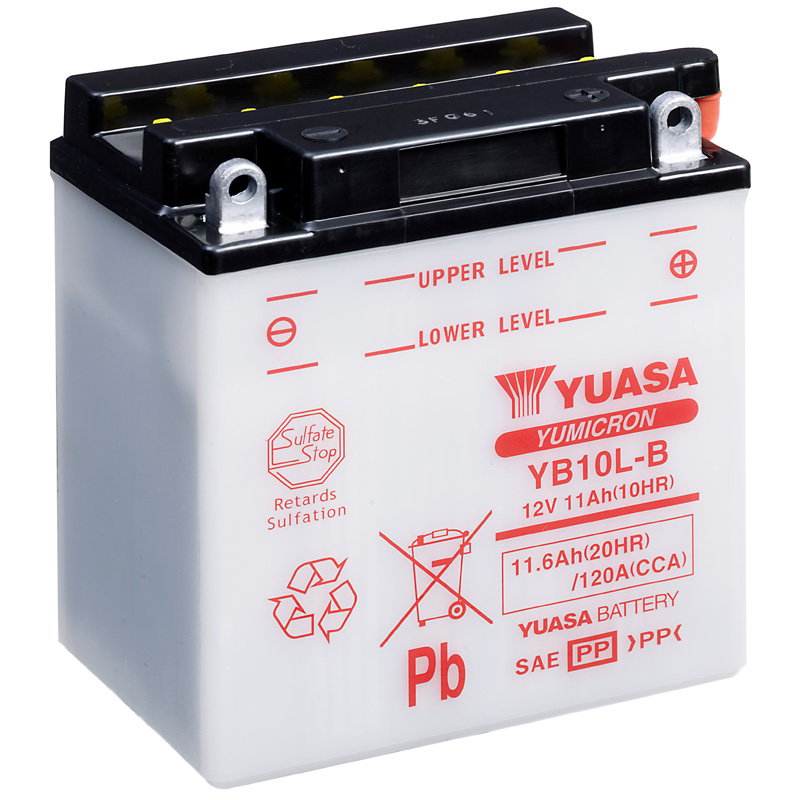 0610351Y Batería Yuasa YB10L-B Combipack Convencional - Imagen 1