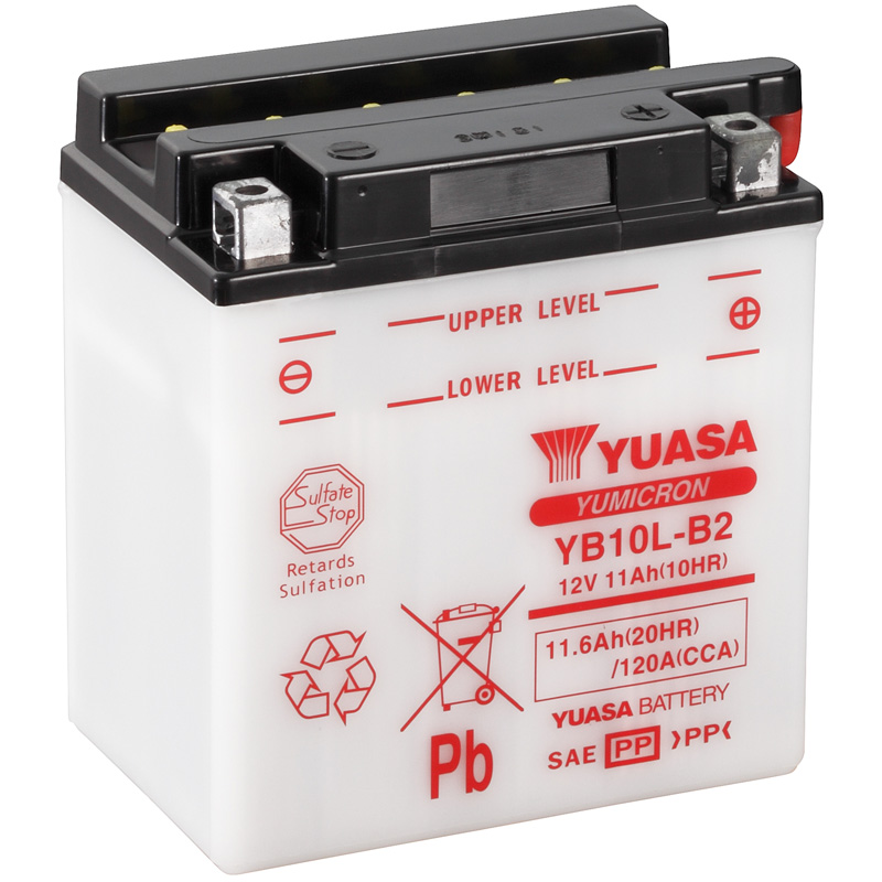 0610361Y Batería Yuasa YB10L-B2 Combipack Convencional - Imagen 1