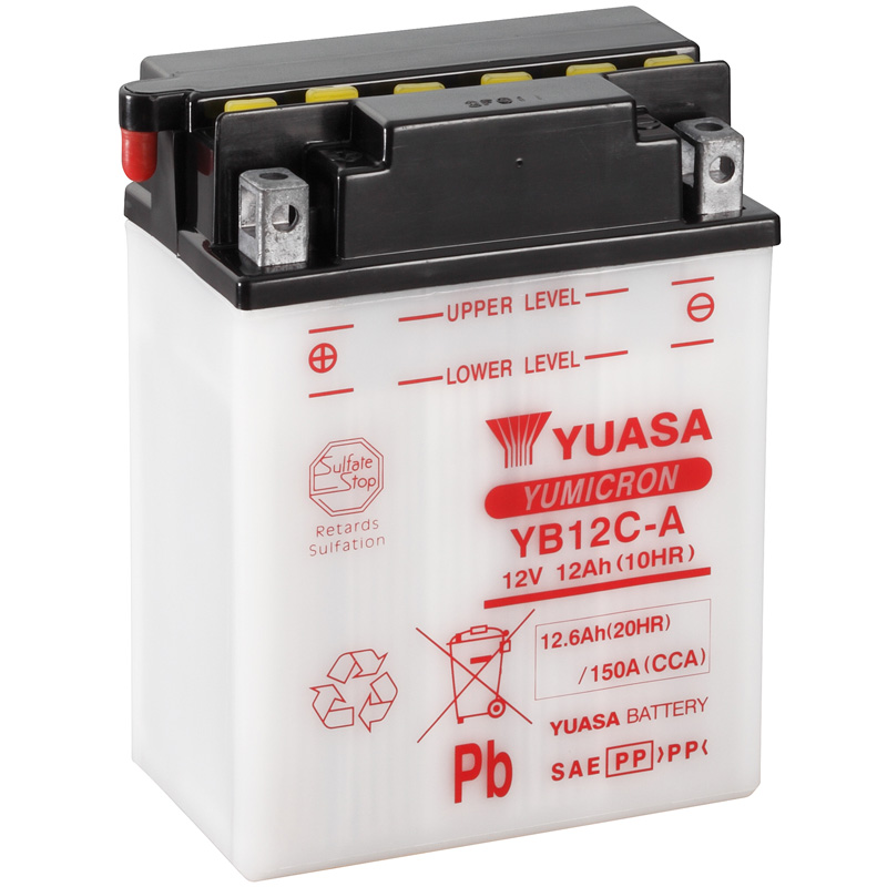 0612350Y Batería Yuasa YB12C-A Convencional - Imagen 1