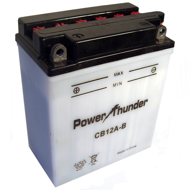 0612390P Batería Power Thunder CB12A-B Convencional - Imagen 1