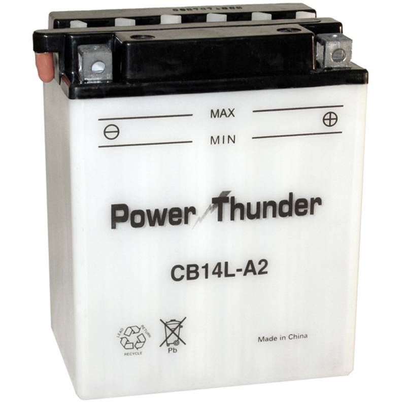 0614341P Batería Power Thunder CB14L-A2 Convencional - Imagen 1