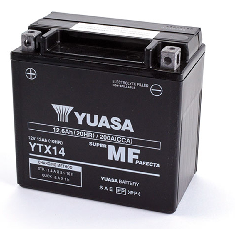 0614991Y Batería Yuasa YTX14-WC Precargada - Imagen 1