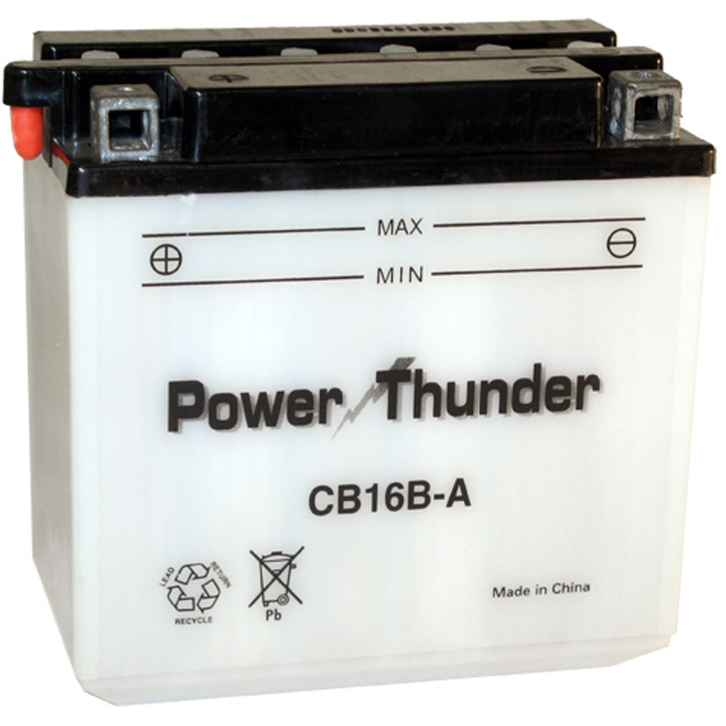 0616371P Batería Power Thunder CB16B-A Convencional - Imagen 1
