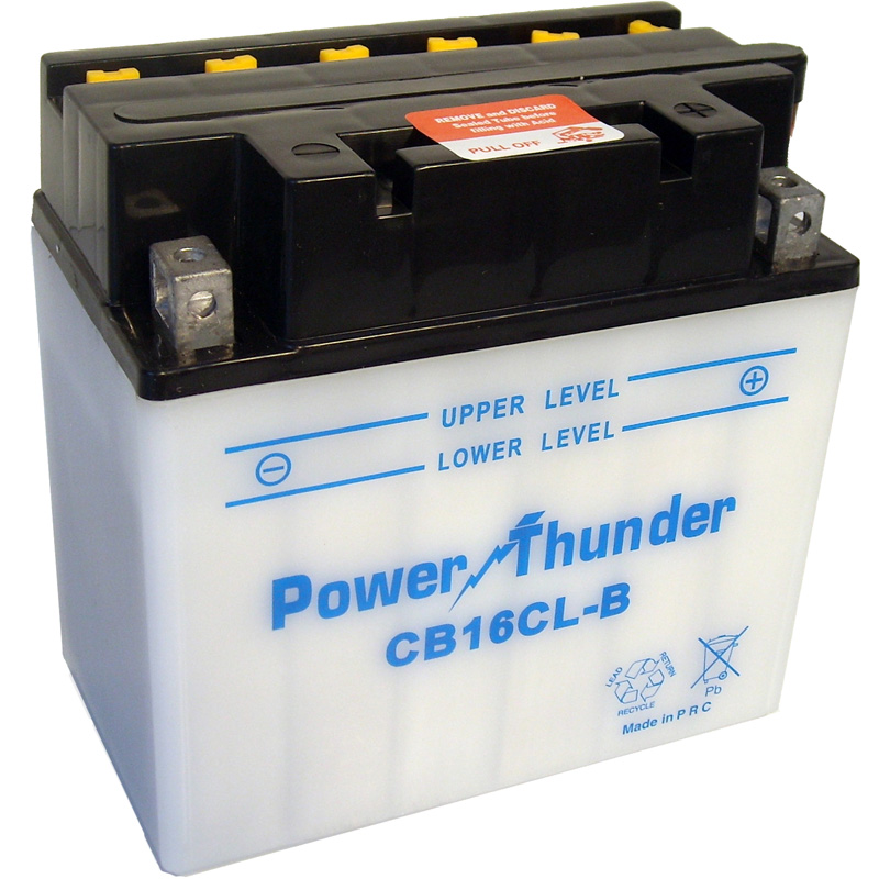 0616400P Batería Power Thunder CB16CL-B Convencional - Imagen 1