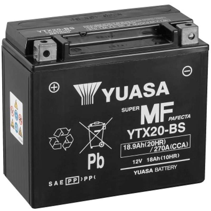 0620971Y Batería Yuasa YTX20-BS Sin Mantenimiento - Imagen 1
