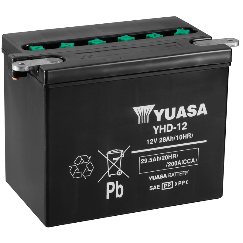 0628351Y Batería Yuasa YHD-12 Convencional - Imagen 1