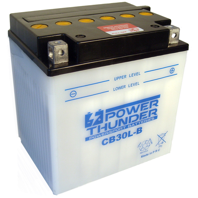 0630360P Batería Power Thunder CB30L-B Convencional - Imagen 1