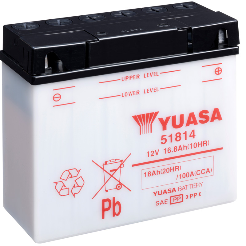 0651811Y Batería Yuasa 51814 Combipack Convencional - Imagen 1