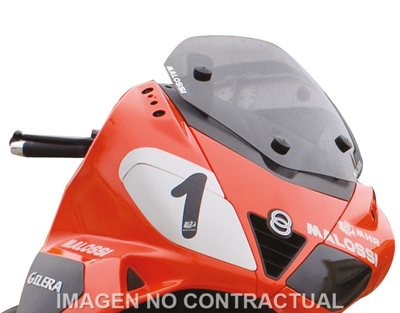 Cúpula Malossi Sport Screen Ahumado Oscuro Nexus 500 Cúpula Malossi Sport Screen ahumado oscuro para Gilera Nexus 500. Mejora protección aerodinámica y aporta un diseño deportivo.