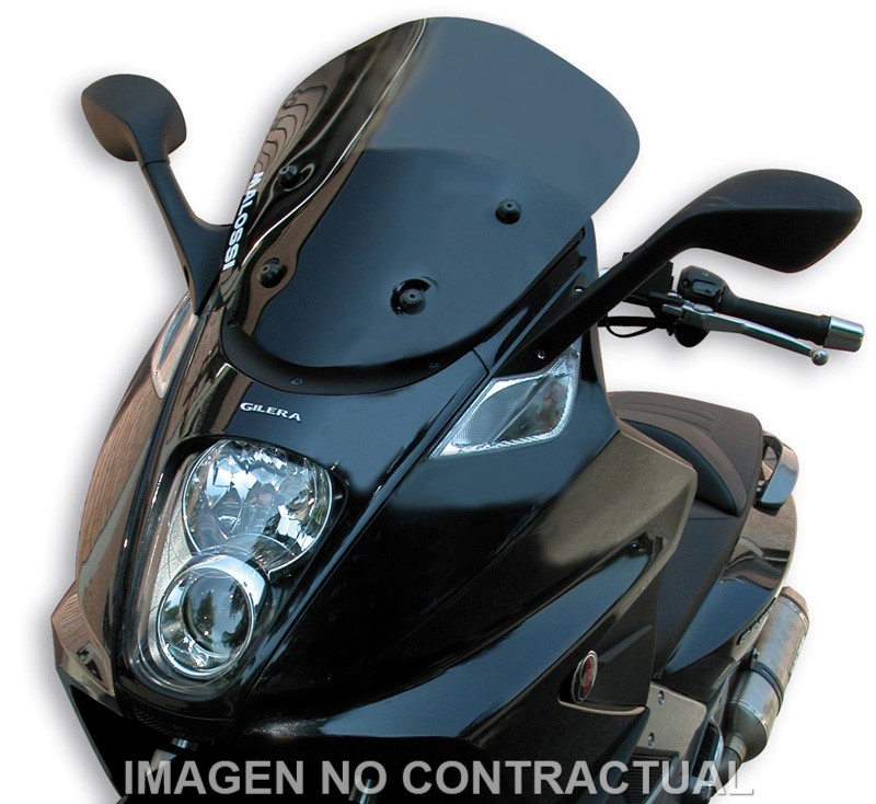 Cúpula Malossi Sport Screen Ahumado Oscuro GP 800 Cúpula Malossi Sport Screen ahumado oscuro para Gilera GP 800. Mejora protección aerodinámica, confort y estética deportiva.