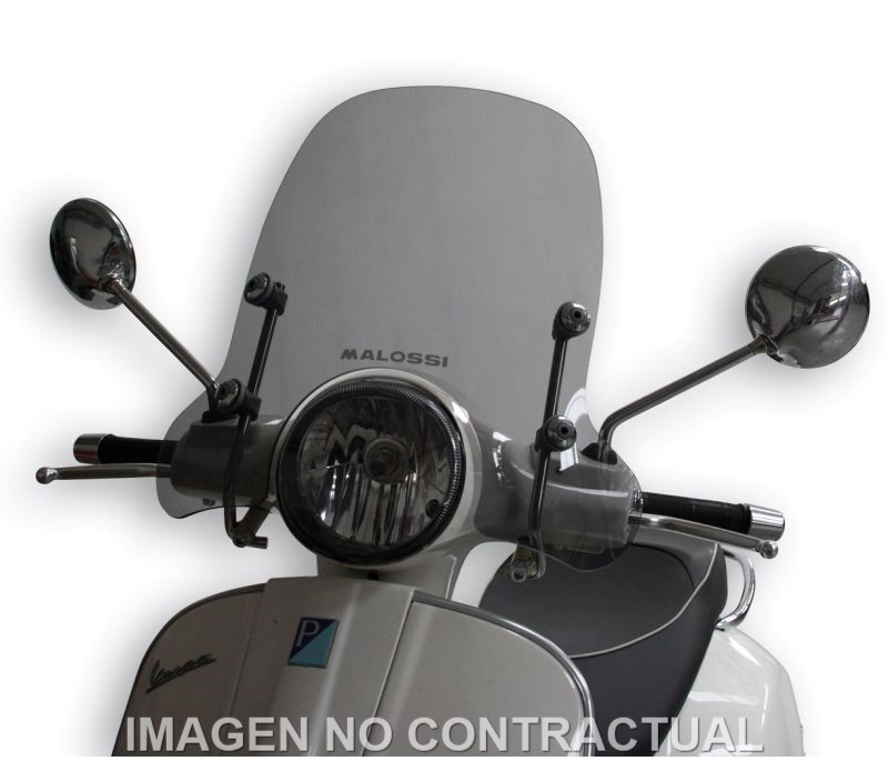 Cúpula Malossi Sport Screen Ahumado Oscuro Vespa GT 125 / 200 Cúpula Malossi Sport Screen ahumado oscuro para Vespa GT 125 y 200. Mejora protección aerodinámica, confort y estética deportiva.