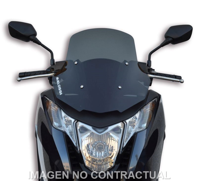 Cúpula Malossi Sport Screen Ahumado Oscuro Honda Integra 700 Cúpula Malossi Sport Screen ahumado oscuro para Honda Integra 700. Mejora aerodinámica, confort y estética deportiva.