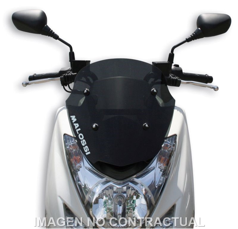 Cúpula Malossi Sport Screen ahumado oscuro Yamaha Majesty S 125 Cúpula Malossi Sport Screen ahumado oscuro compatible con Yamaha Majesty S 125. Mejor aerodinámica, confort y diseño deportivo.
