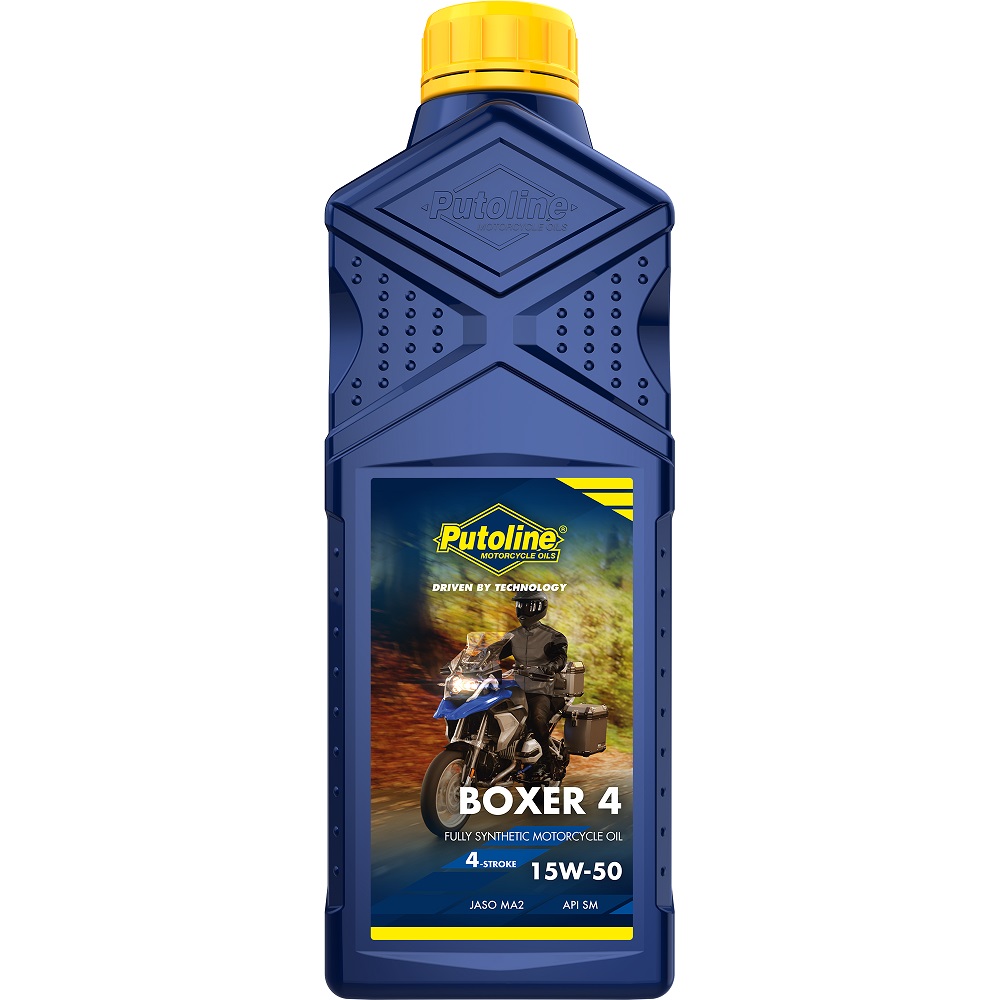 74229 BOTELLA PUTOLINE BOXER 4 15W-50 1 L - Imagen 1