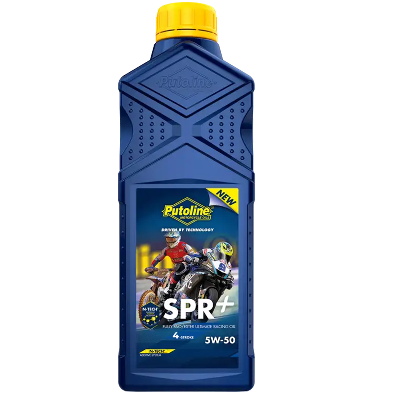 74405 BOTELLA aceite motor PUTOLINE N-TECH SPR+ 5W-50 1L - Imagen 1