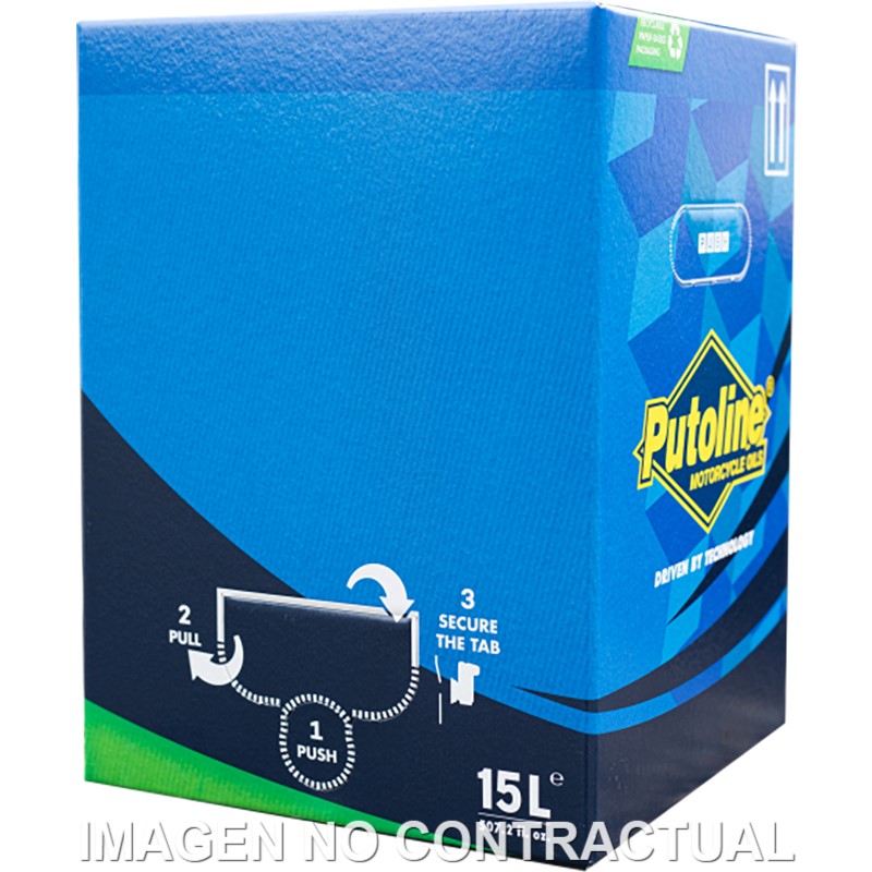 74624 BIB PUTOLINE SCOOTER 4T+ ECO 0W-30 15 L - Imagen 1