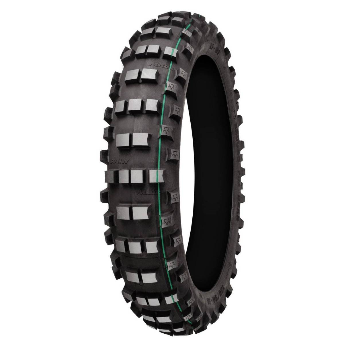 Mitas Terra Force-EF Super Light TT 140/80-18 70M (1 Raya Verde) | Neumático trasero Enduro FIM. Compra el Mitas Terra Force-EF Super Light TT 140/80-18 70M (1 Raya Verde). Neumático trasero FIM de competición con agarre superior y carcasa ligera.