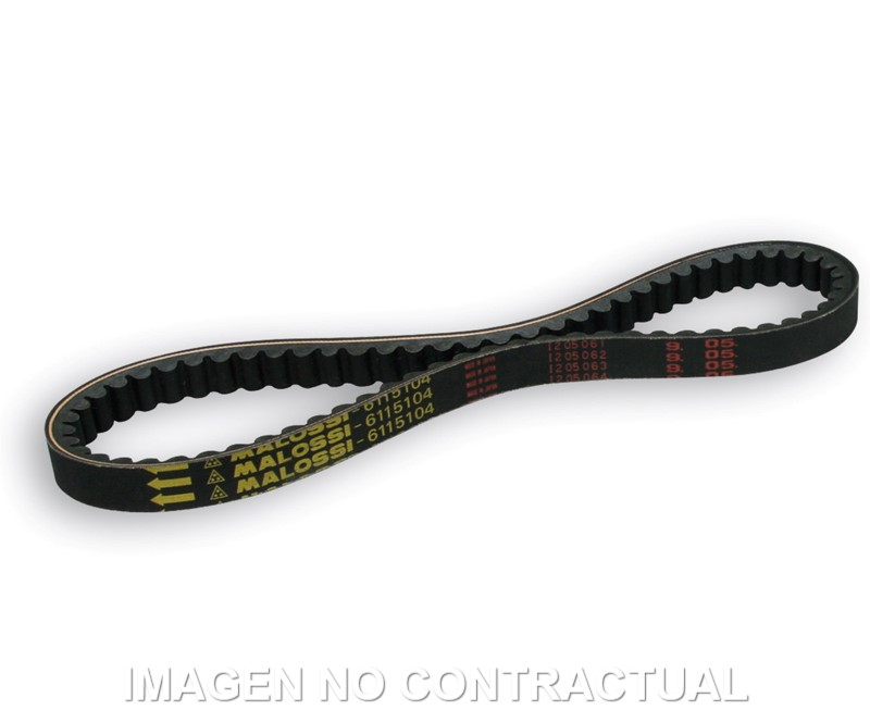 6115104 Correa X Kevlar Belt Over Range Aluminium Piaggio - Imagen 1