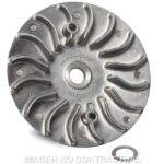Semipolea Ventilvar Malossi Ø 129 mm (ref. 6119155) para Honda SH 125 ABS Euro 5. Mejora refrigeración del variador y prolonga vida útil de la correa.