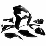 Kit de carenados AllPro para Yamaha Jog RR. 9 piezas de alta calidad, ajuste perfecto y acabado deportivo. Renueva tu scooter con estilo y durabilidad.