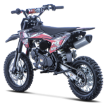 Pitbike infantil Cross MX 125 ZS 4T Zongshen semi-automática 14/12 AllPro Rojo. - Imagen 4
