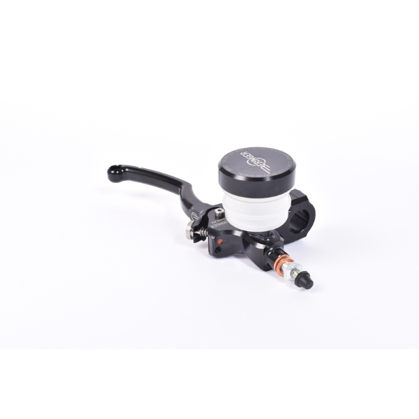 Bomba de freno axial BERINGER Classic Ø20,5mm Bomba de freno axial BERINGER Classic Ø20,5mm con depósito acoplado y maneta tipo A 16 cm. Máxima precisión, potencia y estilo para tu moto clásica o café racer.