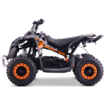 Mini Quad eléctrico QX-E 1.000W-36V-12Ah 4.10-6 Max 30 Km/h AllPro Naranja. - Imagen 2