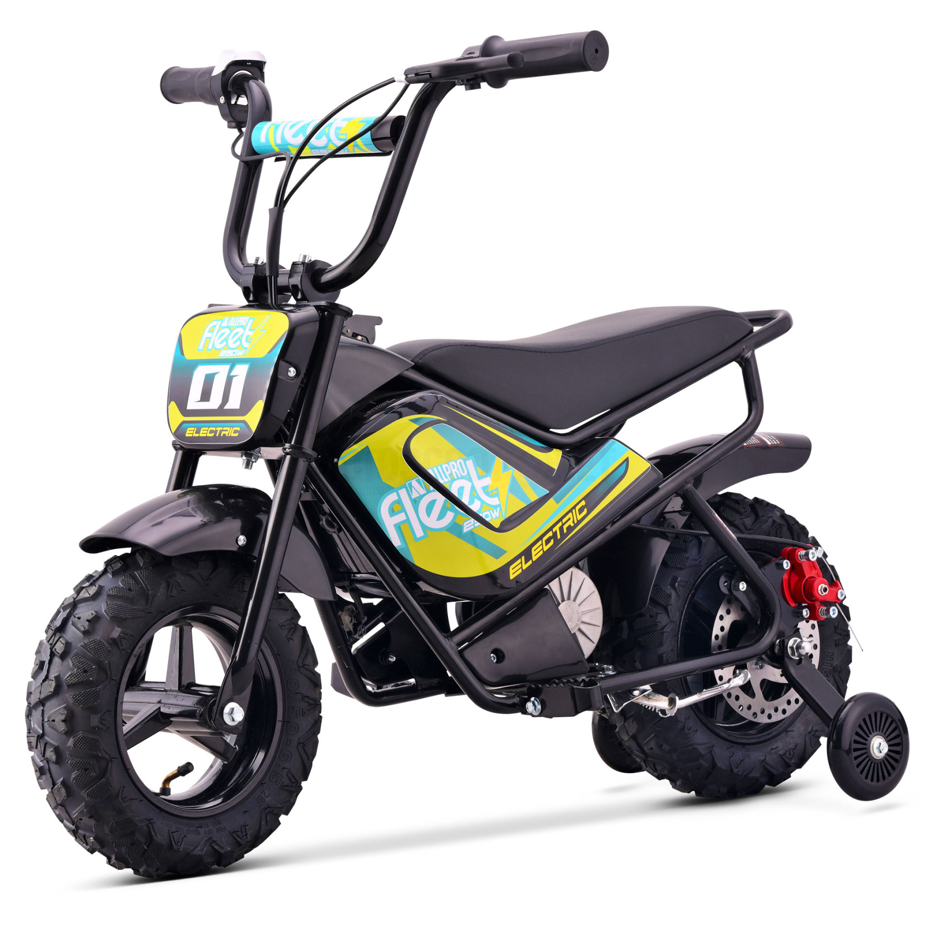 mini moto eléctrica infantil 250W Mini moto eléctrica infantil 250W 24V, hasta 20 km/h. Segura, silenciosa y estable, ideal para iniciación. Diseño AllPro Azul con rueda 110/50-6.50.