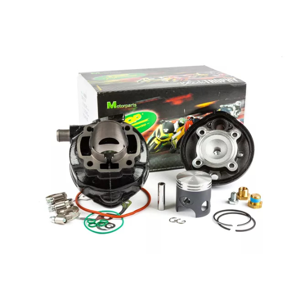Cilindro 70 Top Perf Black Trophy Hierro Minarelli Horizontal LC Compra el Cilindro 70 Top Perf Black Trophy Hierro Minarelli Horizontal LC al mejor precio. Potencia sport, máxima fiabilidad y rendimiento racing para scooters Minarelli.